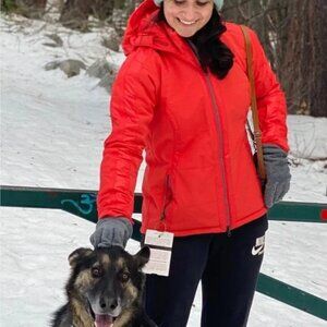 Athleta Recco Maribel ski jacket orange M